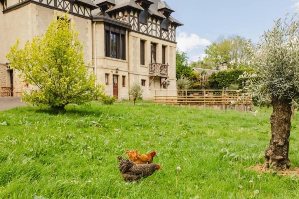 Vila Le Manoir Du Val Douvres-la-Délivrande Exteriér fotografie